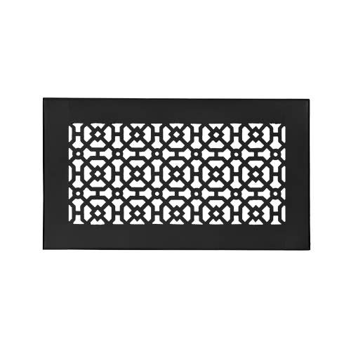 Registers and Hardware Hub Inc. – wholesale Wall Accent – Air Return Grill 6"x 12" Duct opening | Solid Cast Aluminum