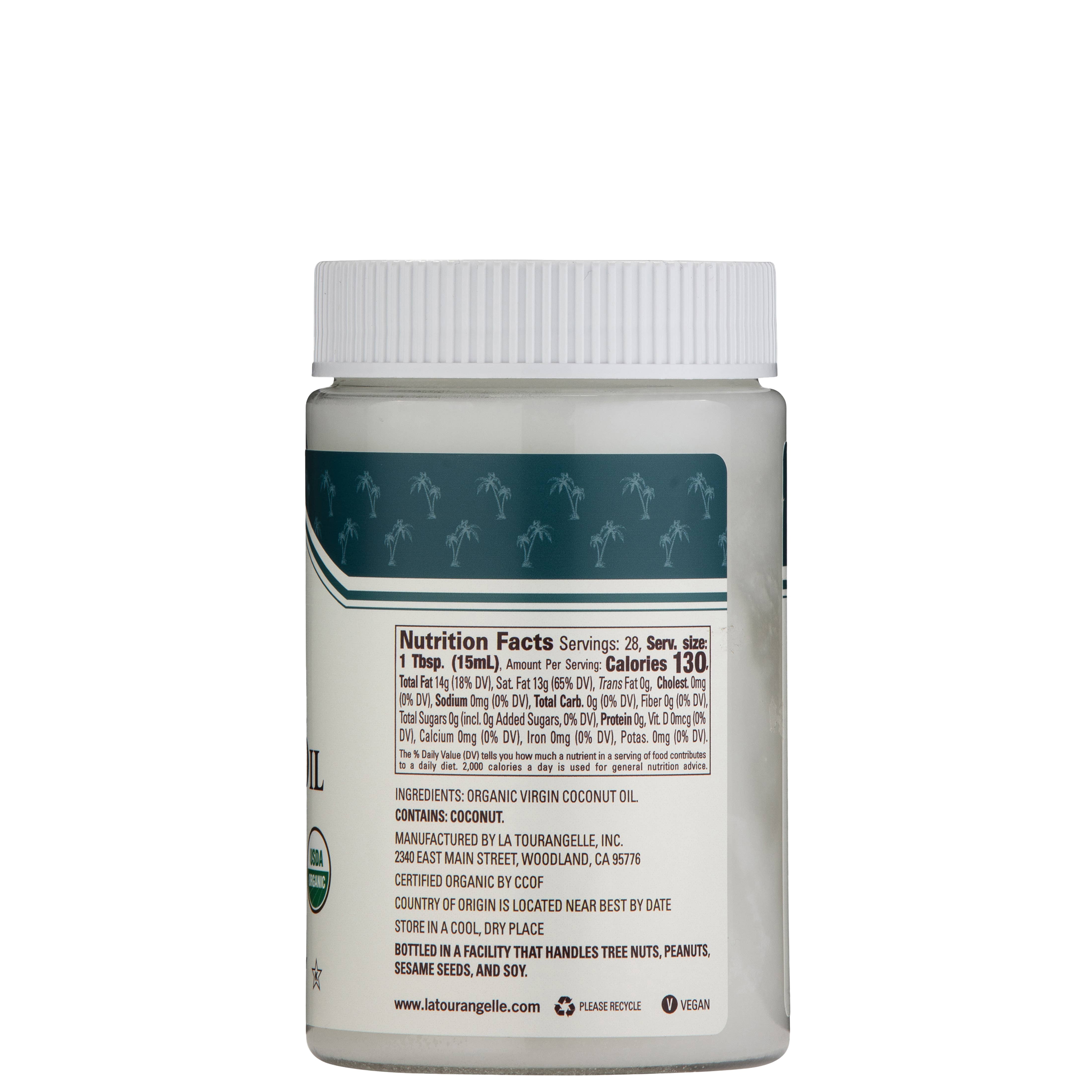 La Tourangelle - Wholesale Cooking Oil - La Tourangelle Organic Virgin Unrefined Coconut Oil, 14Fl Oz7