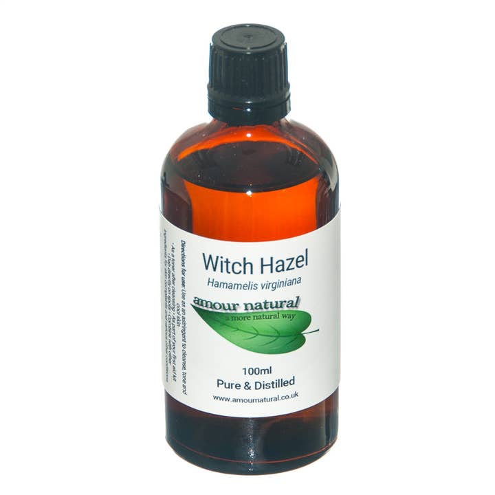 Witch Hazel Distilled, pure for wholesale by Amour Natural