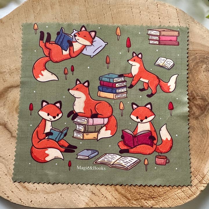 Lettura Volpi Panno di Pulizia per la vendita all'ingrosso da parte di Magic&Books