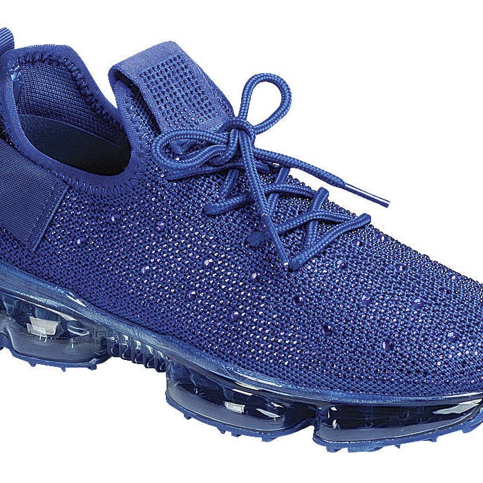 Mars Sky Shoes Wholesale - Wholesale Lifestyle Sneakers - Women's - Forever FLOW-22 Transparent Flyknit Rhinestone Sneakers