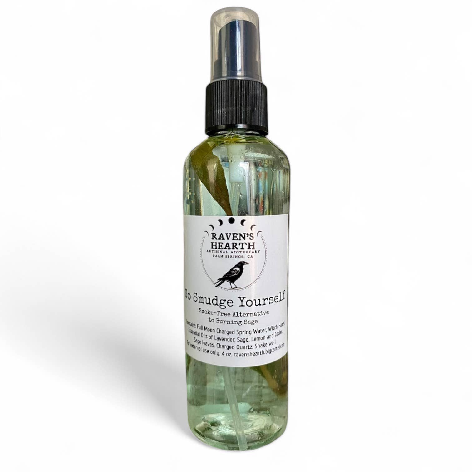 Raven’s Hearth – Großhandel Räucherspray – Salbei Raumduftspray | Rauchfreie Smudge-Alternative | Bestseller | Handgefertigt1