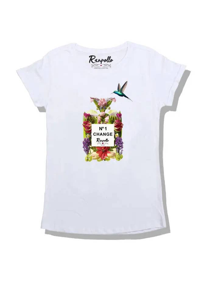 RANPOLLO MILANO - Wholesale Screen Printed T-Shirt - Women's - CAMBIO
