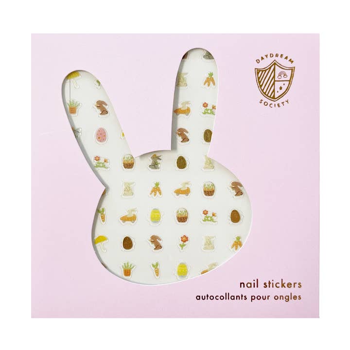 Adhesivos para uñas Bunnies In The Garden para venta al por mayor de Jollity & Co. + Daydream Society