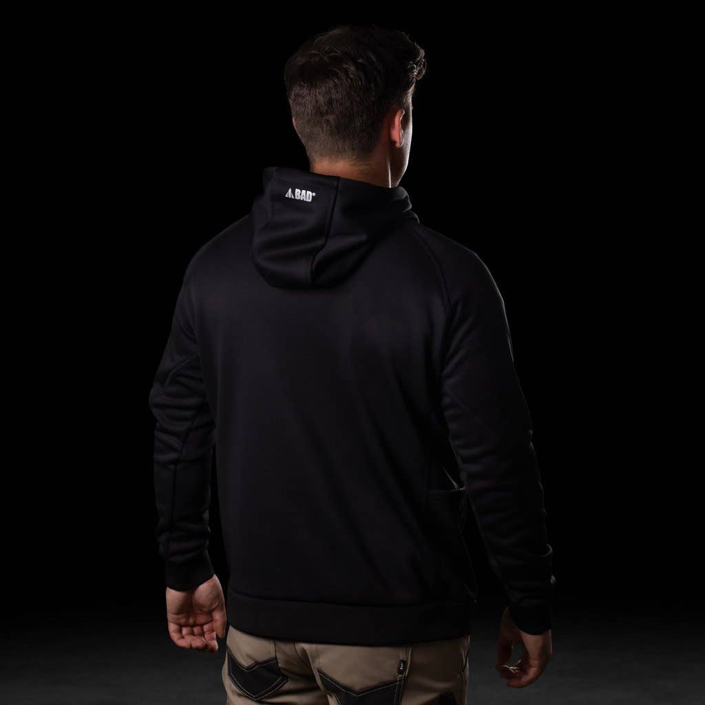 BAD WORKWEAR - Wholesale Hoodie - Men's - BAD WATERPROOF RAIN-DEFEND™ HI-VIS FLEECE HOODIE8