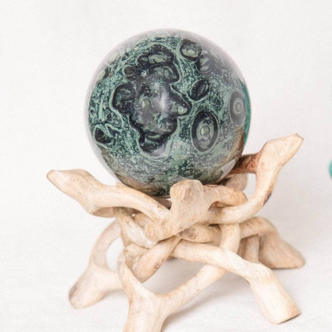 Tiny Rituals - Wholesale Spiritual Stone/Crystal - Kambaba Jasper Sphere - AAA Premium Quality23