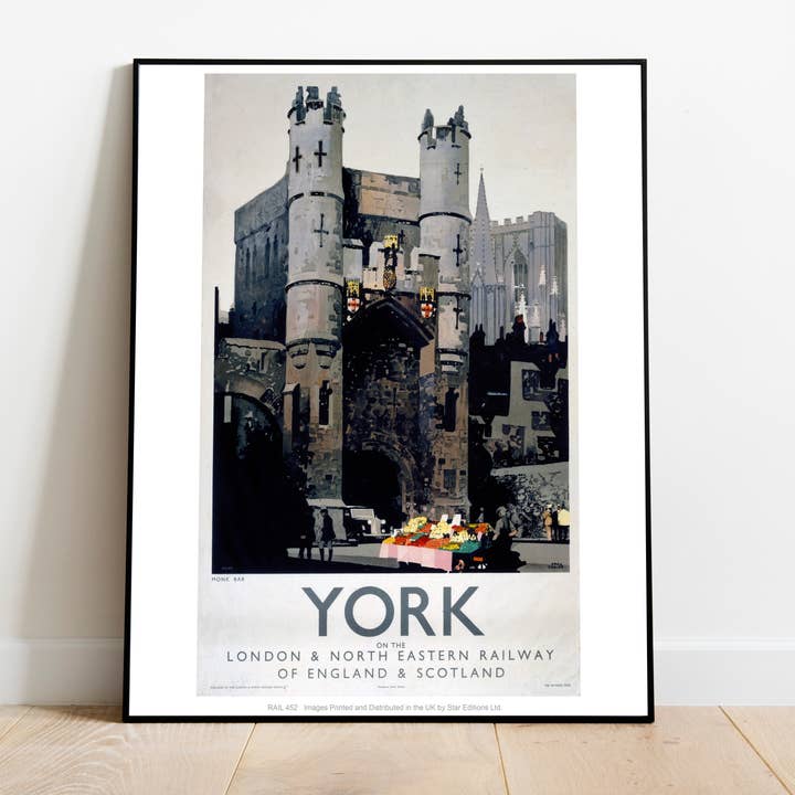 Star Editions – wholesale Art print – York, Monk Bar - 11X14” Premium Art Print1