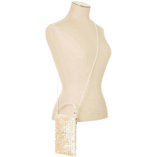 Bamboo Trading Company - Wholesale Crossbody Bag - Women's - Club Bag Capiz Flowers / Crossbody Bag2