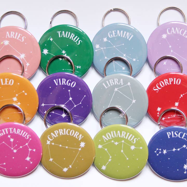 Abridor de botellas con llavero Zodiac para venta al por mayor de Midge Blitz