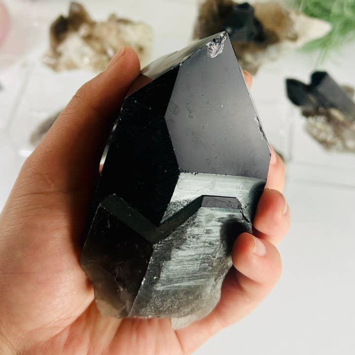 Smoky Quartz Crystal Cluster - YOU CHOOSE for wholesale by Rock Paradise