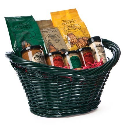 Willow Group - Wholesale Basket - Oval Green Willow Mini Wash Basket0