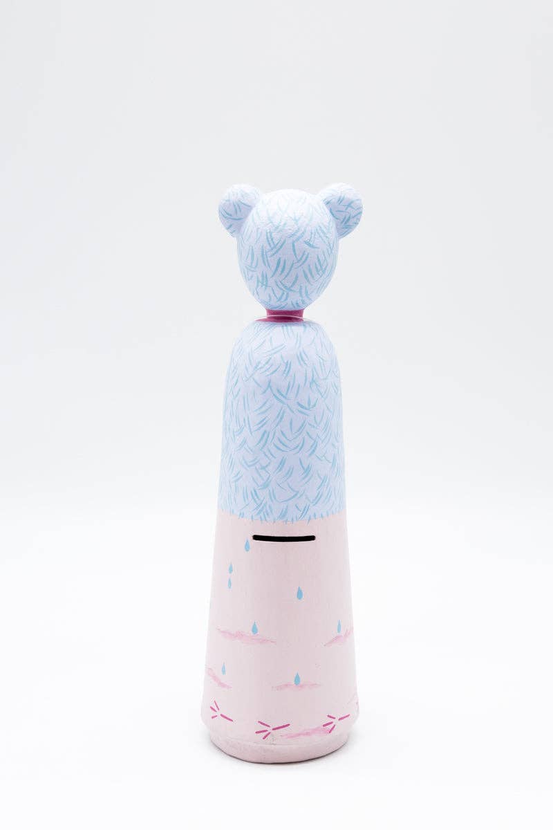 L'Oiseau Bateau - Venta al por mayor Huchas - Niños y bebés - Hucha infantil de papel maché - Mme Ourse2