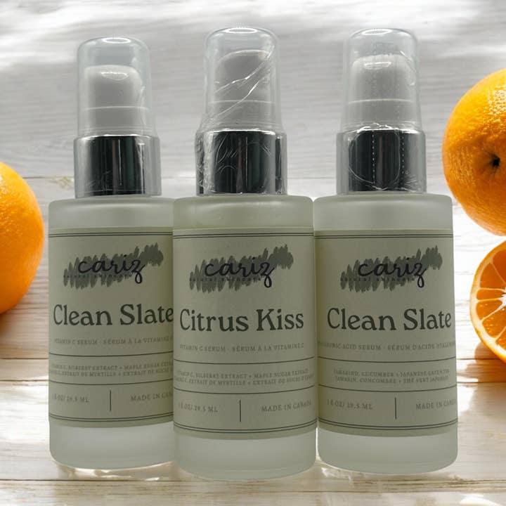 Sérum vitamine C pour la vente par Cariz Natural Skincare