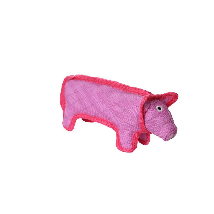 Tuffy Dog Toys - VIP Products – Squeaky Toy - Cão por atacado – DuraForce Pig - Brinquedo para Cão Rosa, DuraForce, DuraForce3