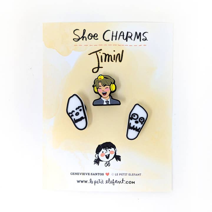 BTS Jimin Charm Set for wholesale by Le Petit Elefant