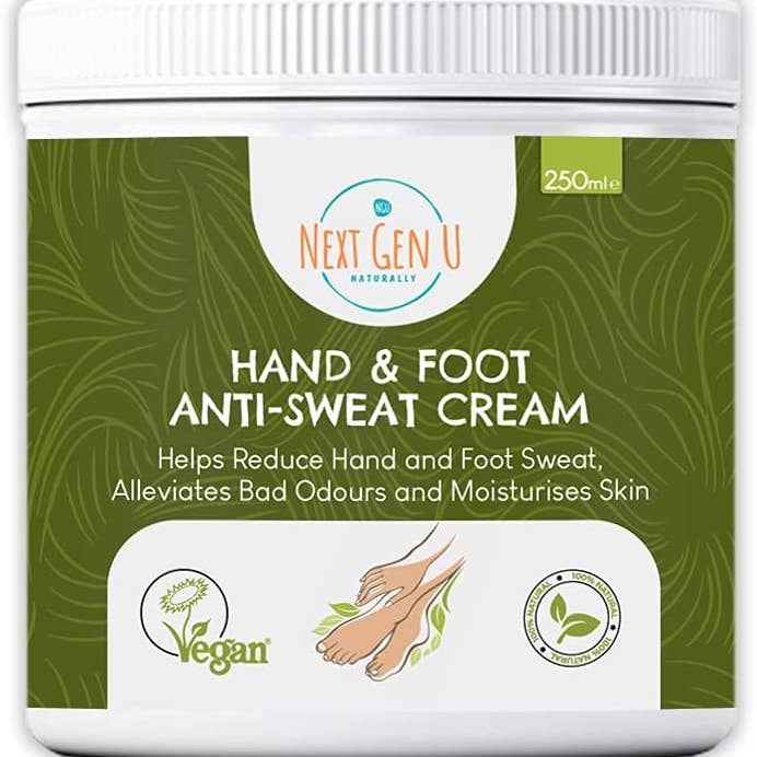 Hands & Foot Anti-Sweat Cream 250ml - Natural Deodorant for wholesale by Next Gen U