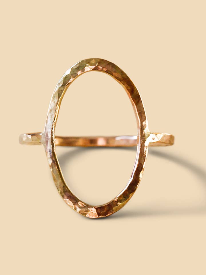 Oksana Ring - Hand Forged from Coils of Wire for wholesale by Everly Made