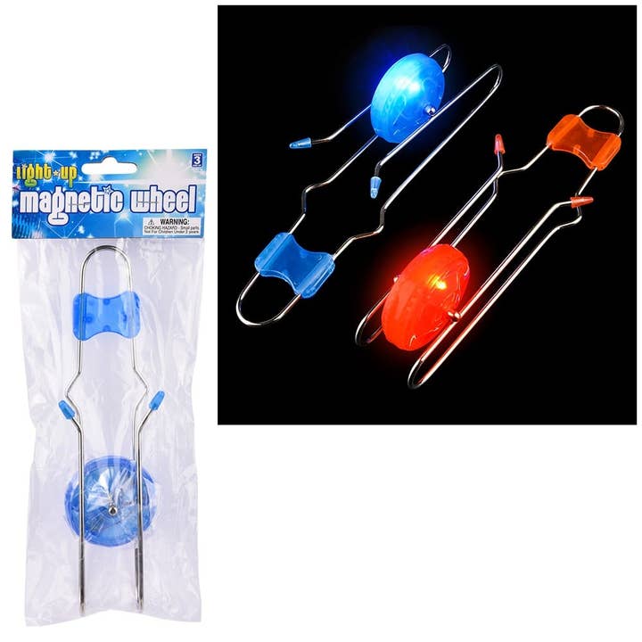 La Luna Bella - Toys - Wholesale Light-Up Toy - Kids & Baby - 8.5" LIGHT-UP GYRO WHEEL LLB Light-up Toys