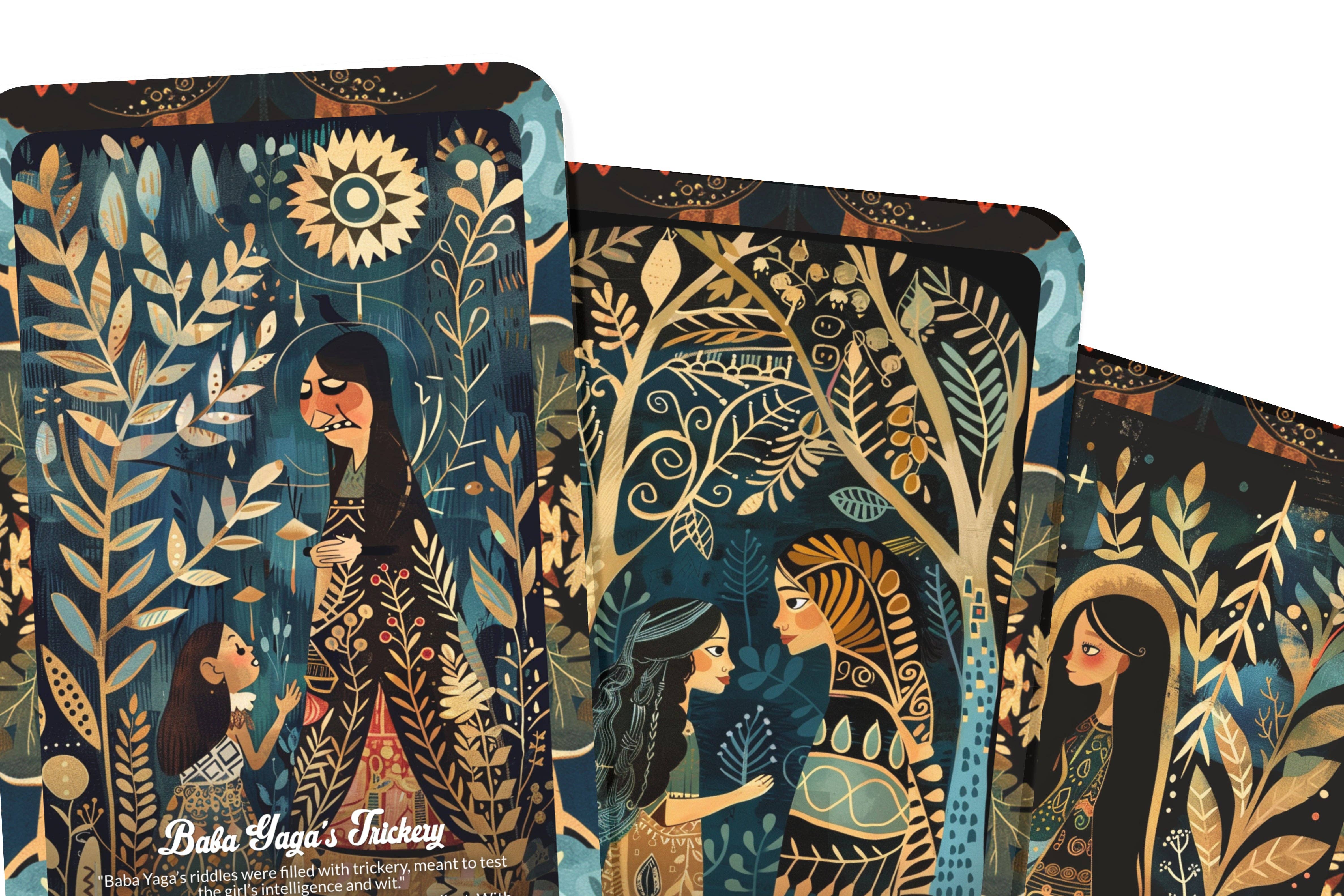 Ibiza Tarot USA – wholesale Tarot cards – The Witch Baba Yaga - 22 Oracle Cards - Explore Mysteries and Ancient Feminine Wisdom7