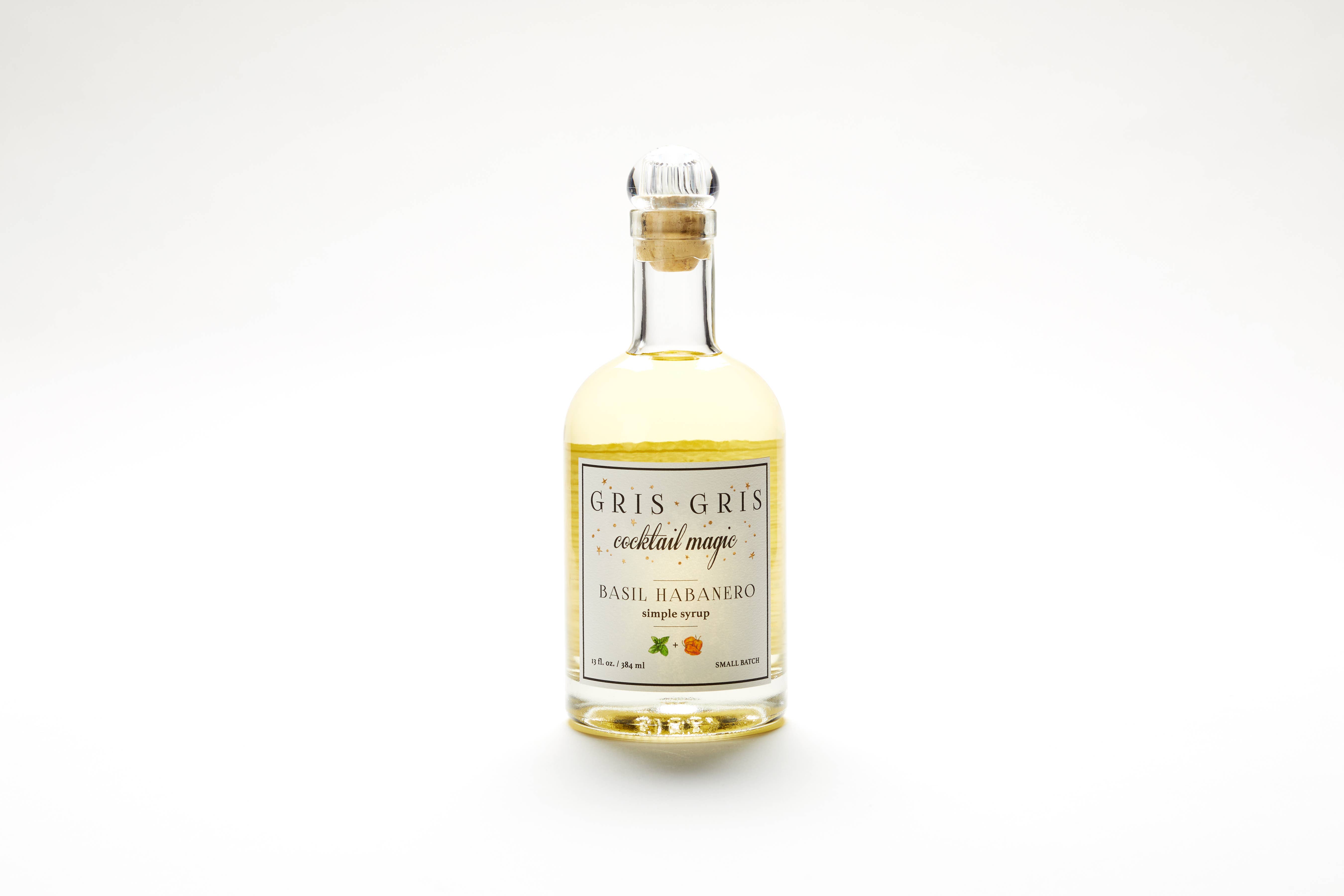 Gris Gris Cocktail Magic – wholesale Cocktail mix/syrup – Basil Habanero Simple Syrup