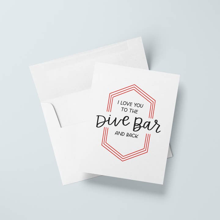 Just Follow Your Art - Wholesale Love Card - Dive Bar Love Card | Funny Love Cards, Anniversary Cards1