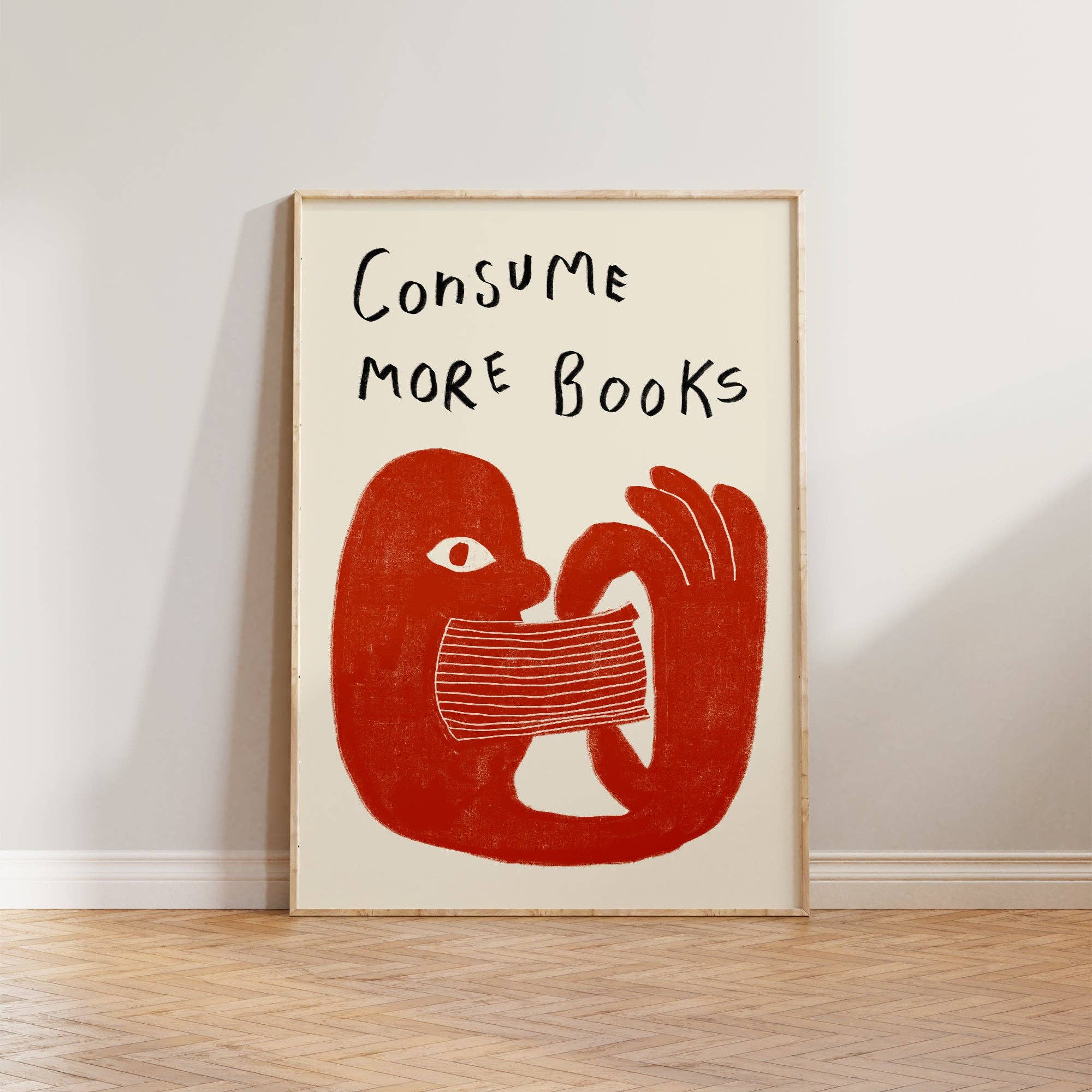 Lune Club - Vente Affiche d'art - Consommez plus de livres imprimés2