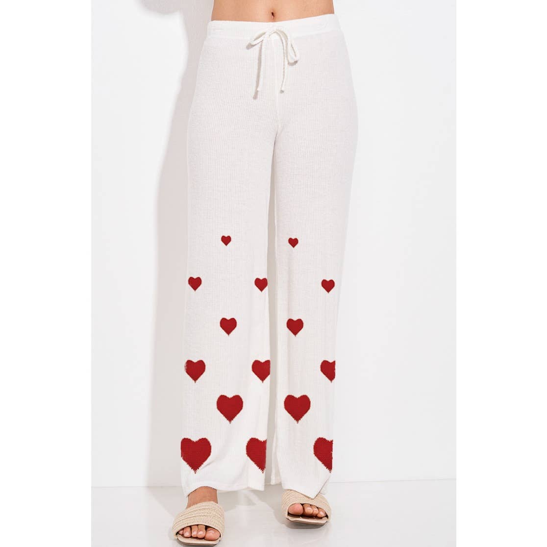 Phil Love - Wholesale Graphic Sweatshirt - Women's - Heart print soft rib Hoodie loungewear set14