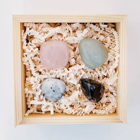 Champagne (wedding) Crystal Gift Box for wholesale by Crystal & Pine