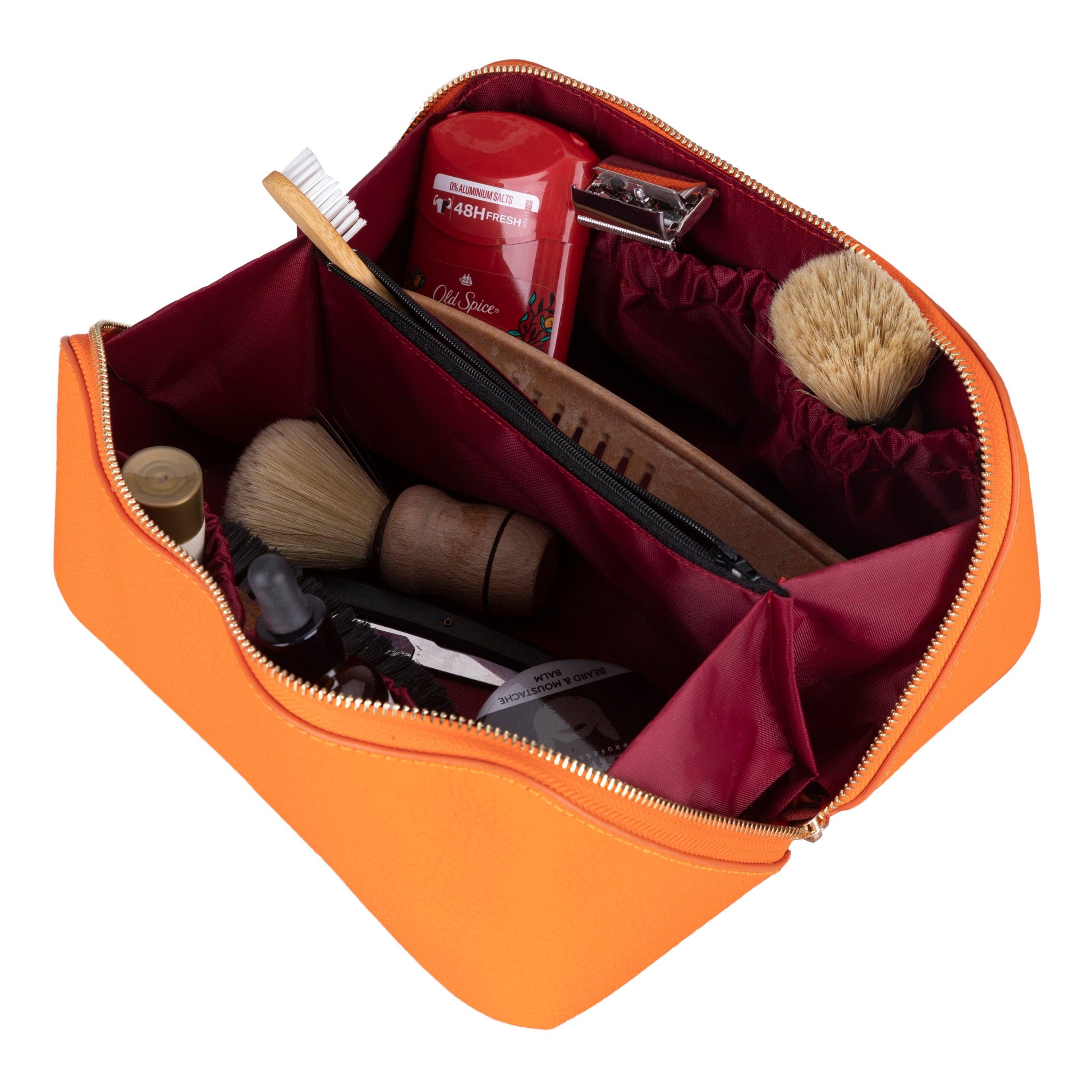 Lupinny Leather - Vente Trousses de maquillage/cosmétique - Trousse de maquillage en cuir Ellati – Trousse de toilette et étui de voyage durable29