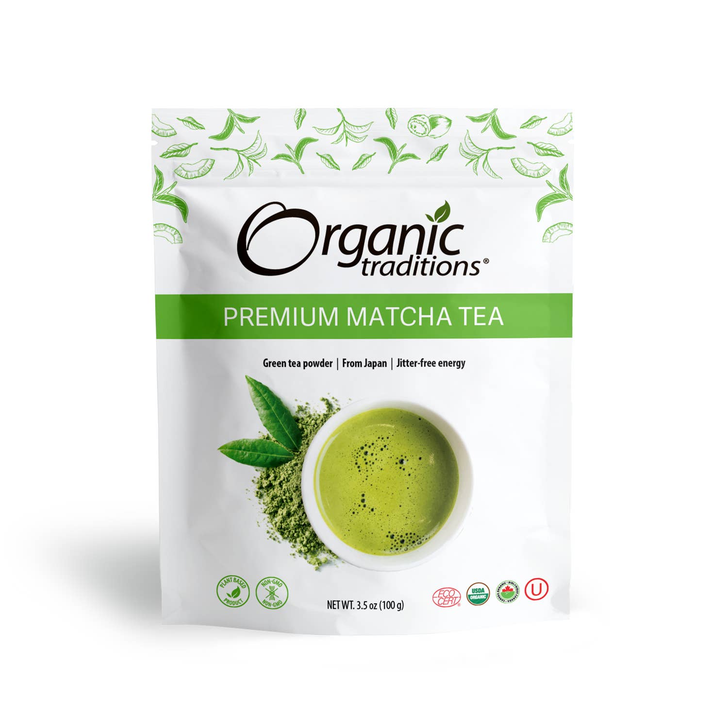 Organic Traditions - Wholesale Health/Detox Tea - Premium Matcha Tea (cooking grade)