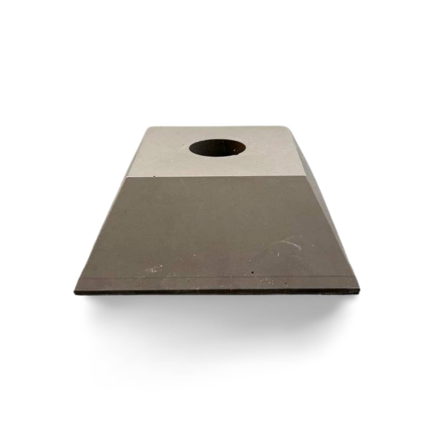 Kerzenmanufaktur Stephanus - Wholesale Candle Holder - Candle holder trapezoid black concrete