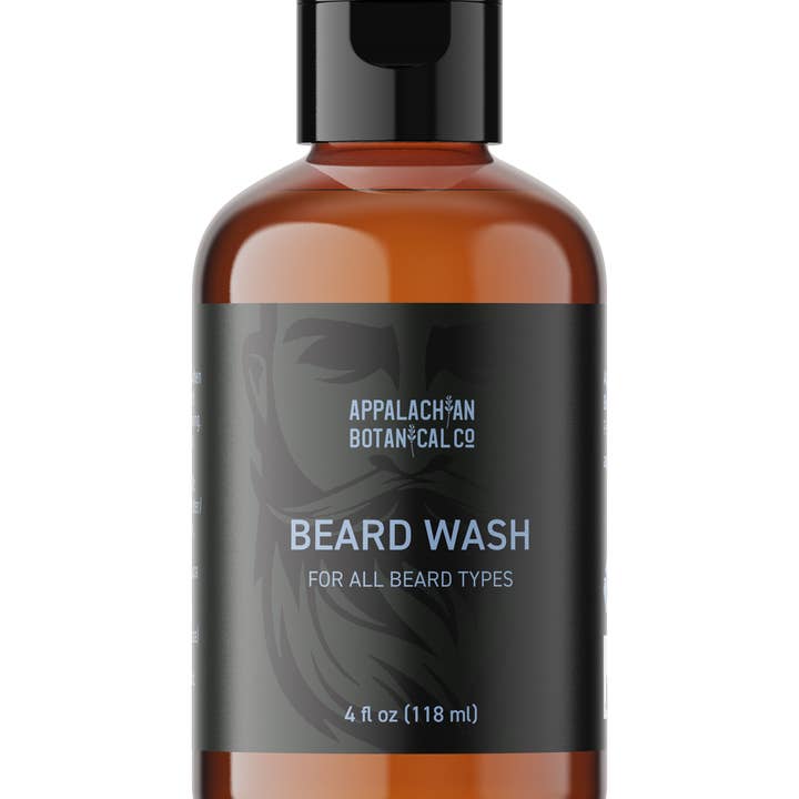 Appalachian Botanical Co. - Wholesale Beard Wash/Shampoo - Botanical Beard Wash: pH-Balanced Non-Foaming Cleanser1