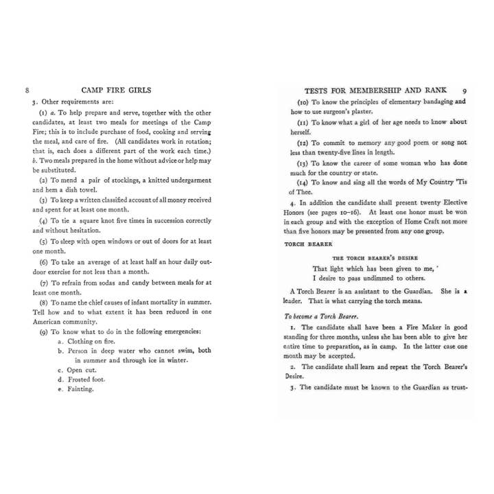 Applewood Books - Wholesale Sports & Recreation - Camp Fire Girls1