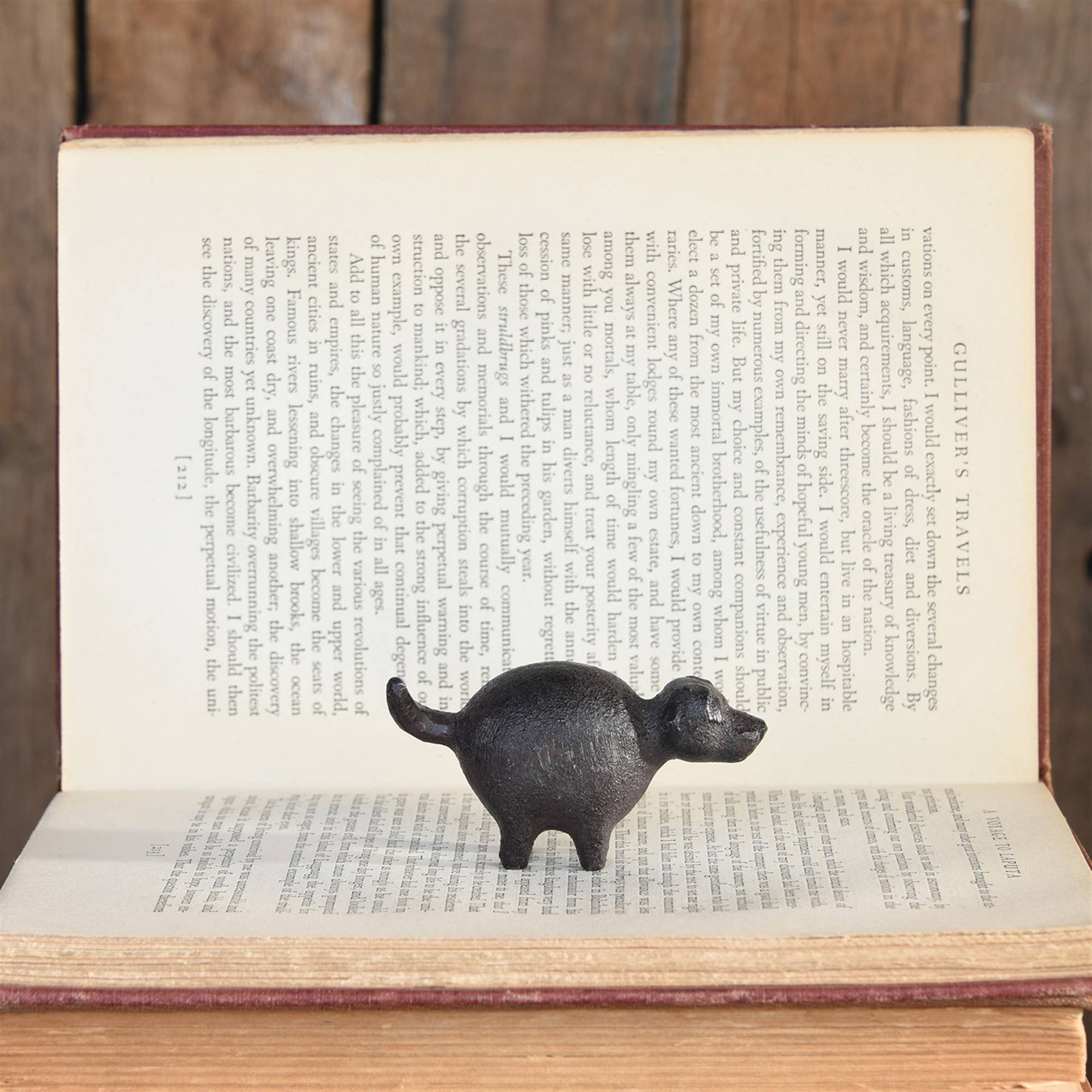 HomArt - Wholesale Decorative Figurine - Botero Critter Dog, Cast Iron - Brown0