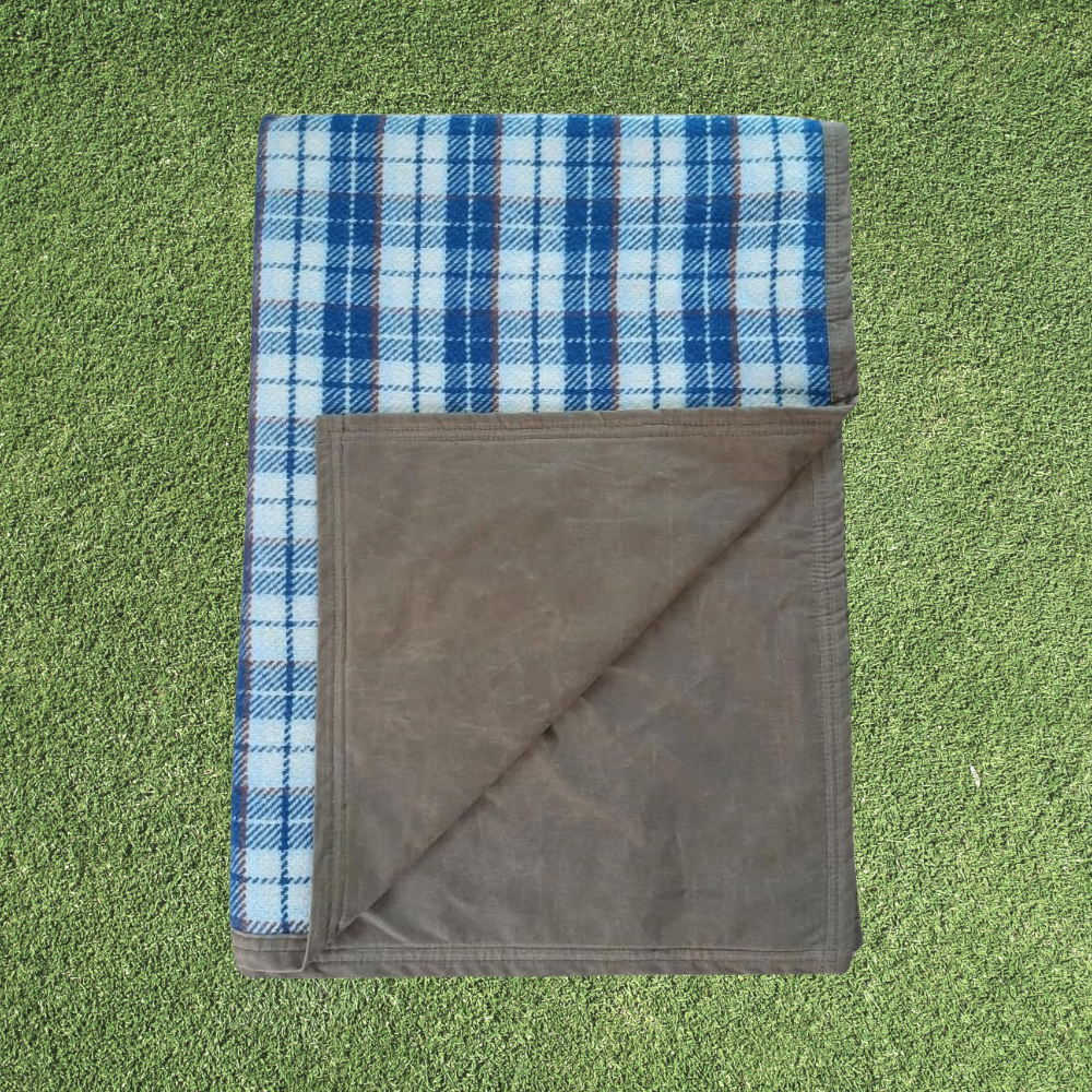 West Path - Wholesale Picnic Blanket - Wool Canvas Camping Blanket Waterproof Outdoor Blanket 6