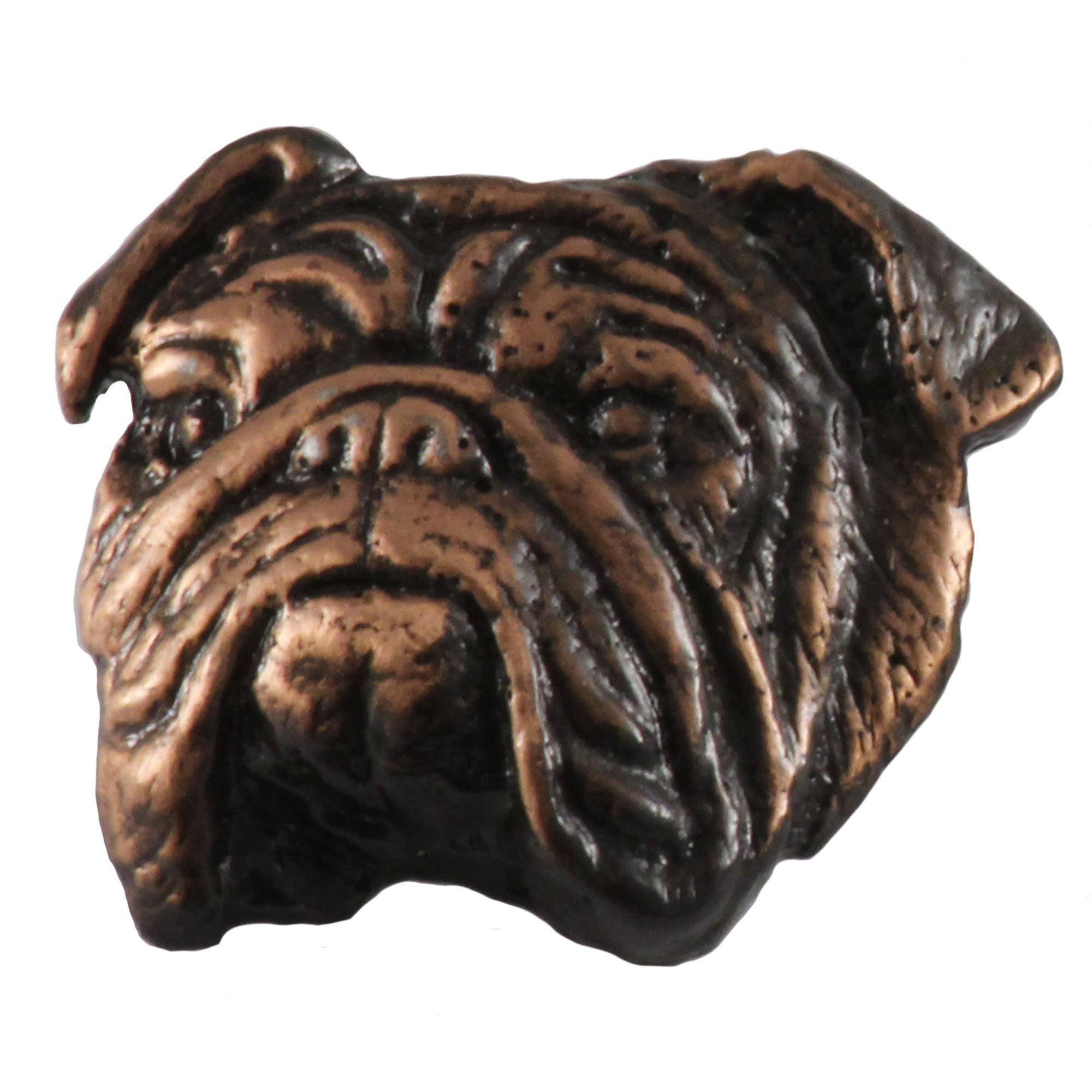 Creative Pewter Designs - Vendita all'ingrosso Spilla da bavero - Spilla o magnete in peltro Bulldog inglese D0723