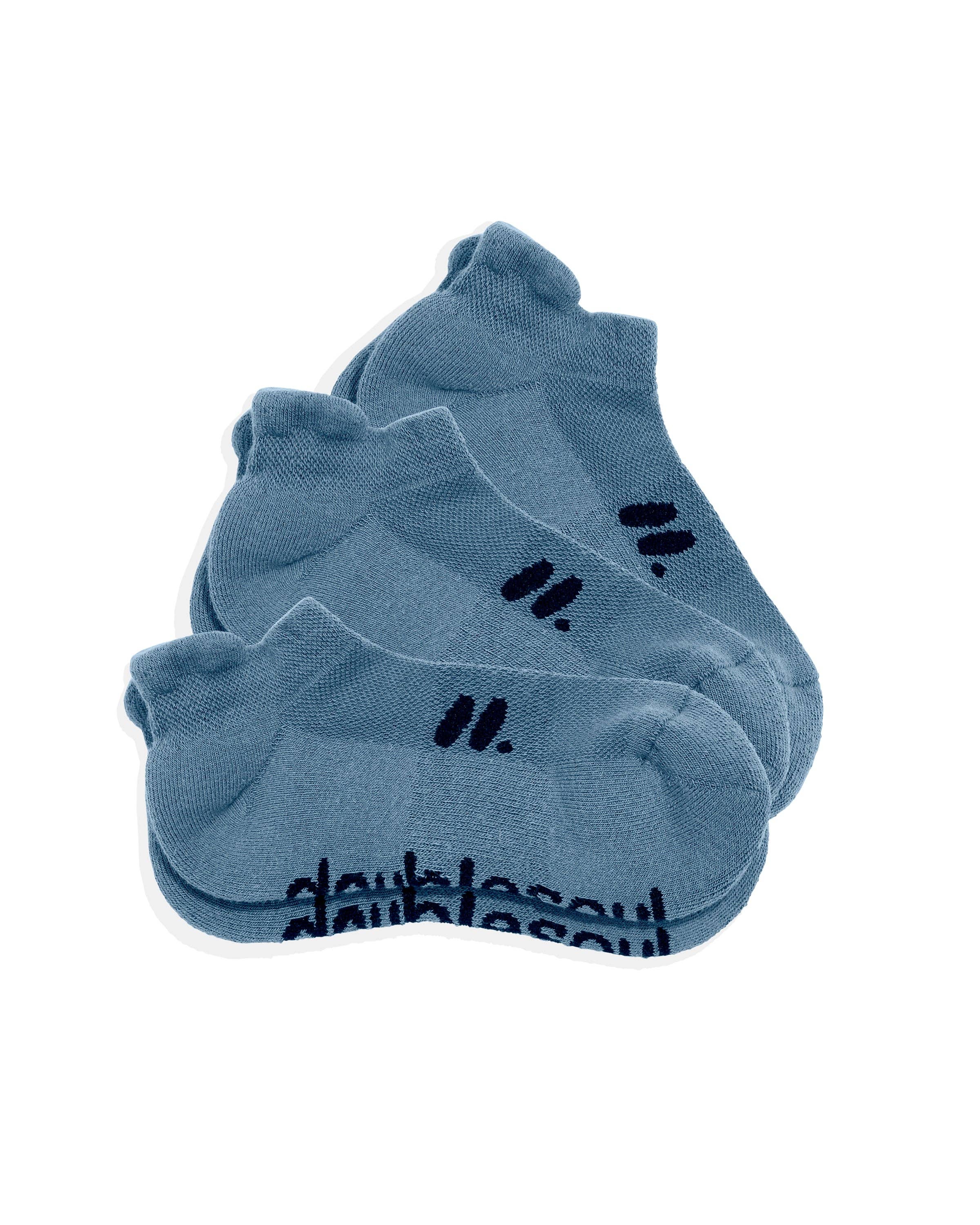 doublesoul – wholesale Socks – Unisex – Low 3 Pack Solid29