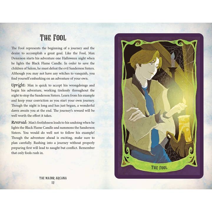 Insight Editions - #1 Pop Culture Publisher - Wholesale Tarot Cards - Hocus Pocus: Official Tarot Deck and Guide Book - SUPERSALE!5