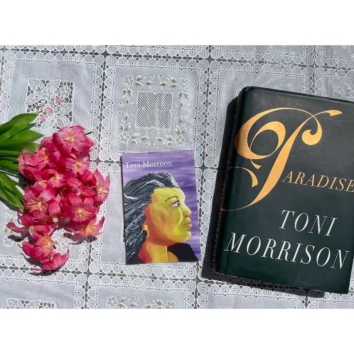 Toni Morrison Ansichtkaart voor wholesale door PopArt Authors