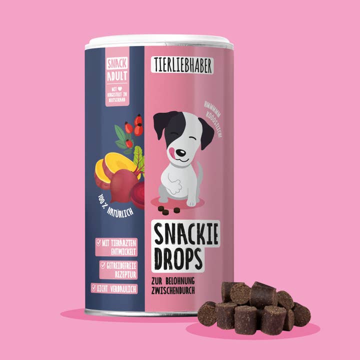 Snackie Drops - Belohnungs-Snack für Hunde für den Großhandel von Animagus GmbH