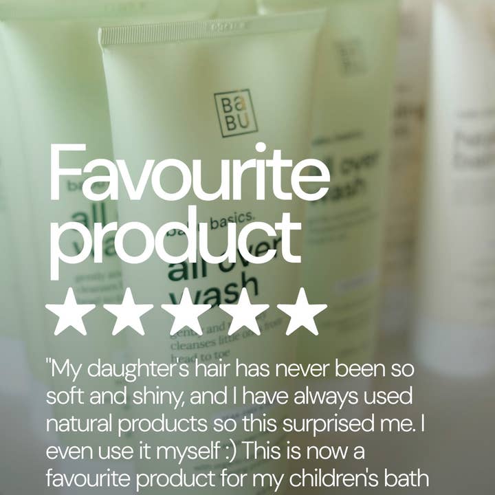 Babu – Engroshandel Kropssæbe/brusegel – Børn og baby – All Over Wash (200 ml)2