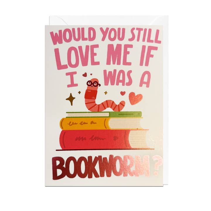 MI AMERESTI ANCORA TOPO DI BIBLIOTECA Carta FOIL per la vendita all'ingrosso da parte di Jolly Awesome