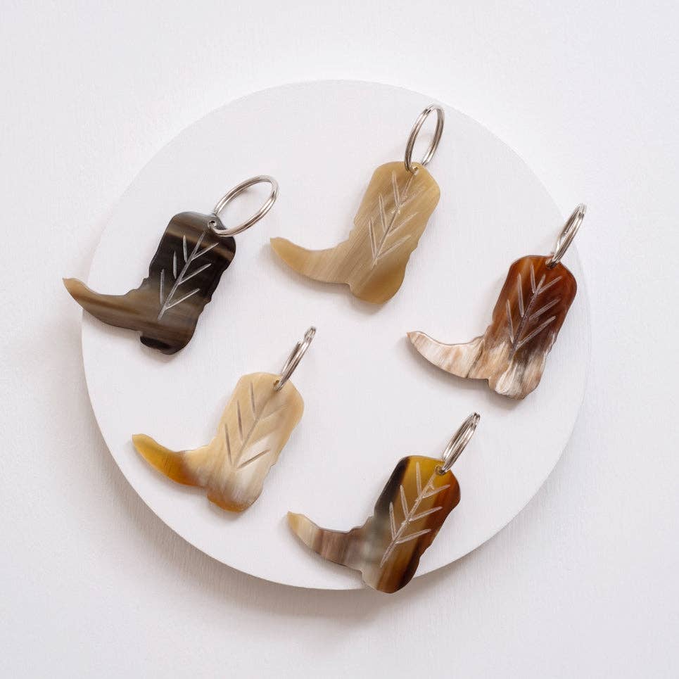 MAADILI COLLECTIVE - Wholesale Keychain - Women's - Cowgirl Boot Key Ring