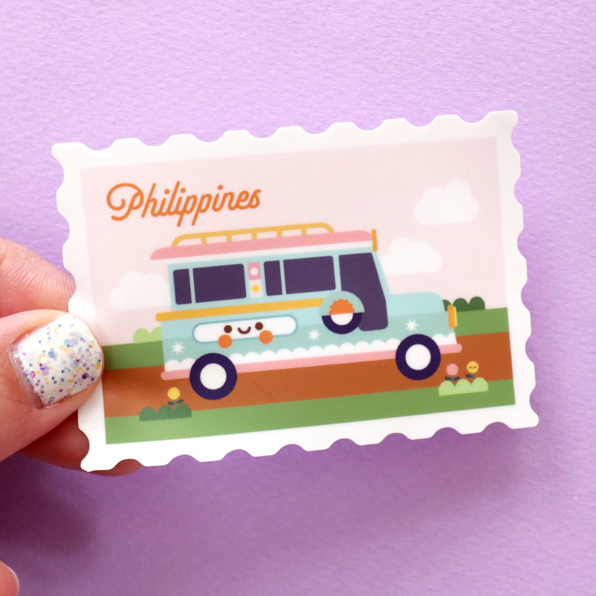 Yay! It's Vica – Adesivo por atacado – Autocolante de Selo de Jeepney das Filipinas0