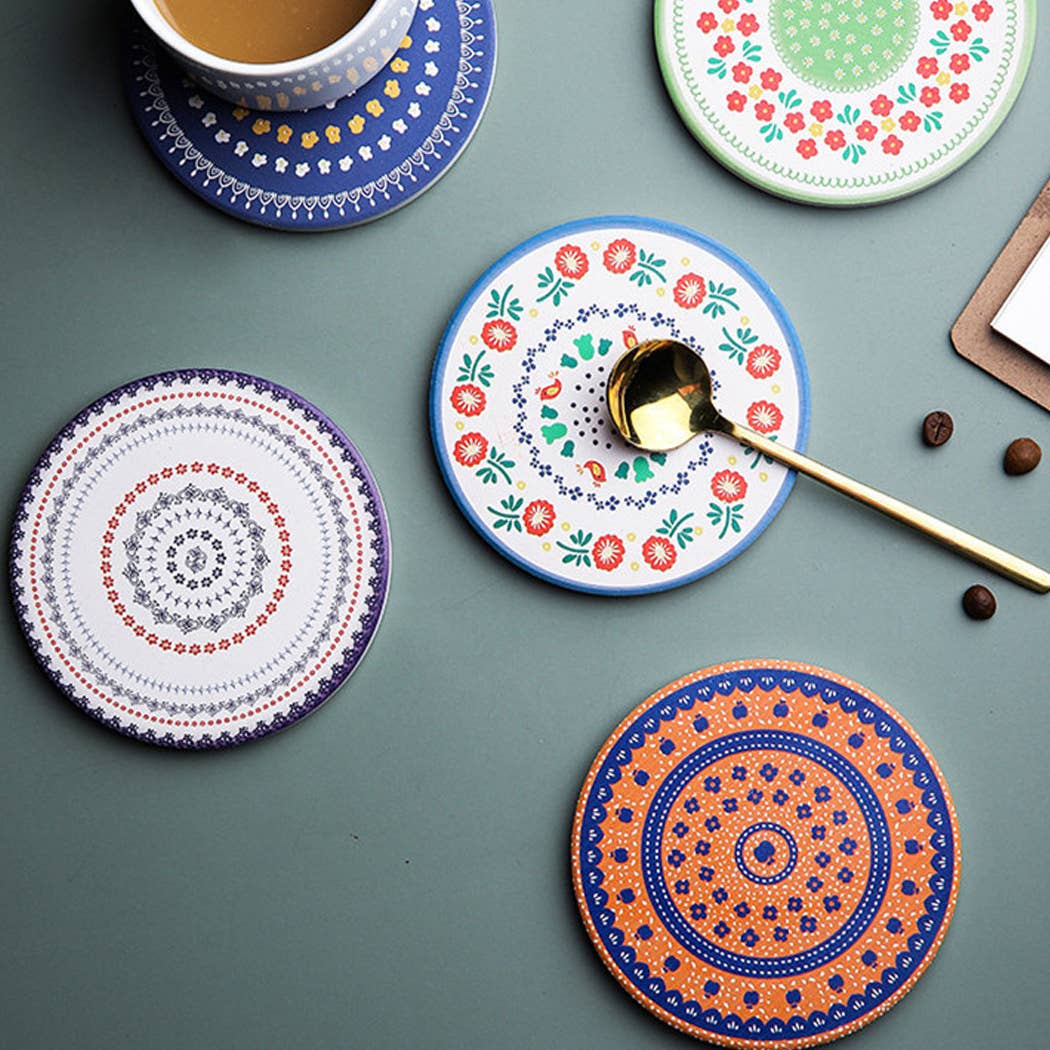 Ailly's garden - Wholesale Coasters - Diatomite Coaster Fast Absorption Non Slip Christmas Gift5