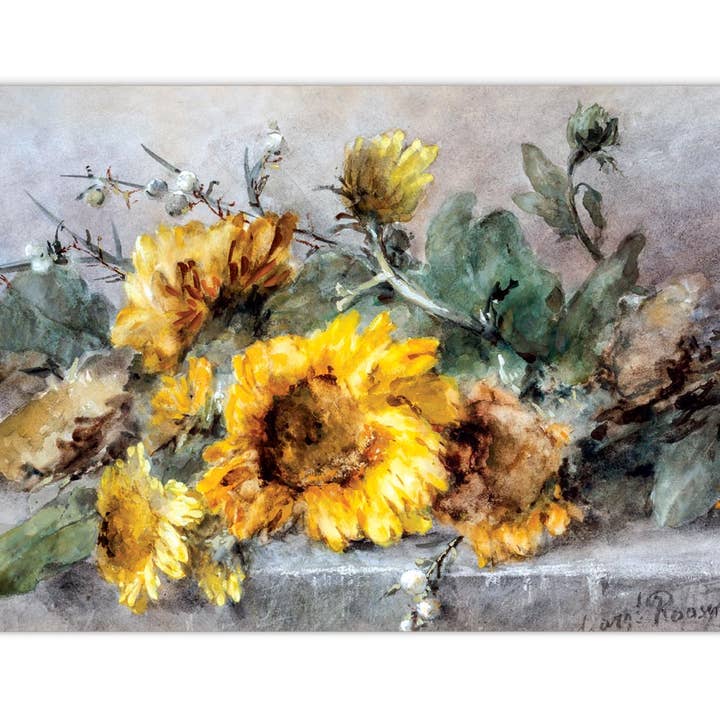 Laughing Elephant – Großhandel Postkarten-Set – Sonnenblumen-Postkartenbox — Postkarten für den täglichen Gebrauch in Schachtel7