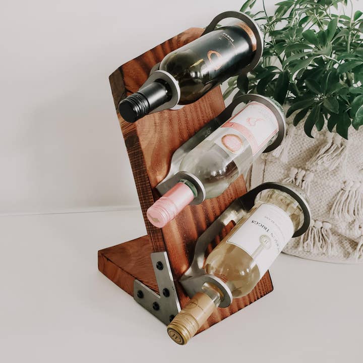 Tabletop 3 stack rack for wholesale by Outlaw industrial design