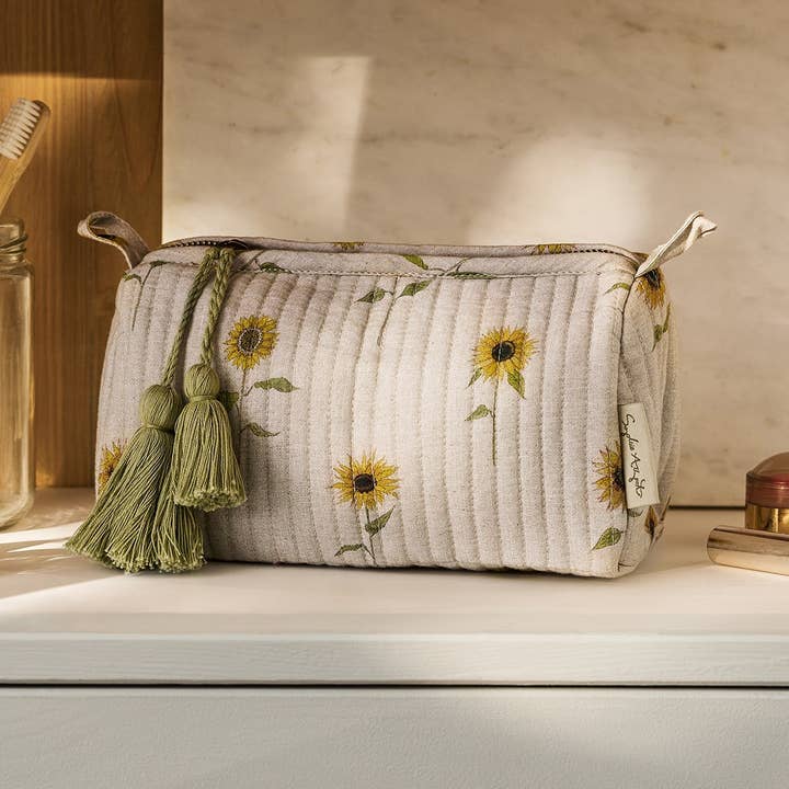Sophie Allport - Vendita all'ingrosso Borsa per trucchi/cosmetici - Borsa per il trucco girasole0