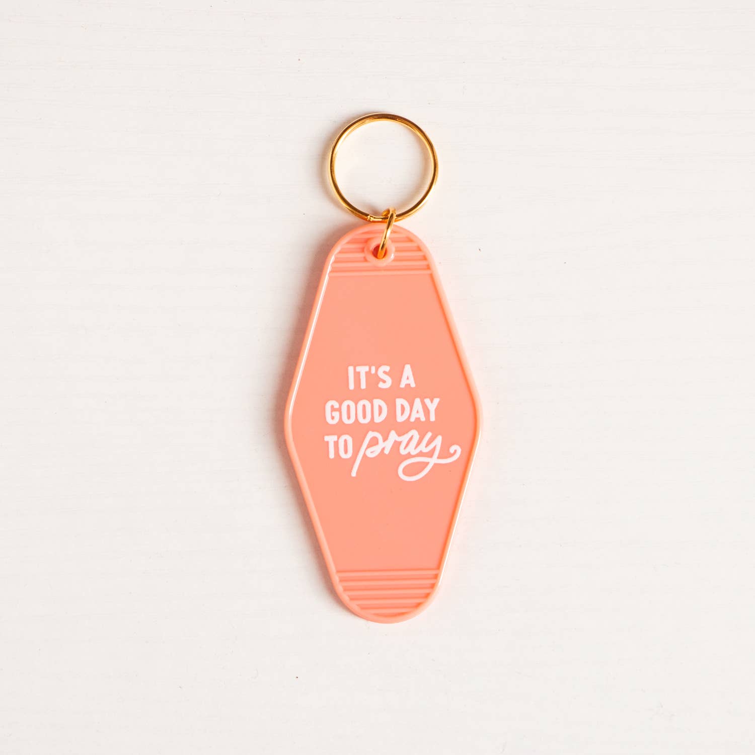 The Anastasia Co - Wholesale Sleutelhanger - Dames - Sleutelhanger 'It's a Good Day to Pray' in Motelstijl1