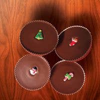 CB Stuffer - Vente Friandises enrobées de chocolat - Tasse à beurre de cacahuète traditionnelle des vacances
